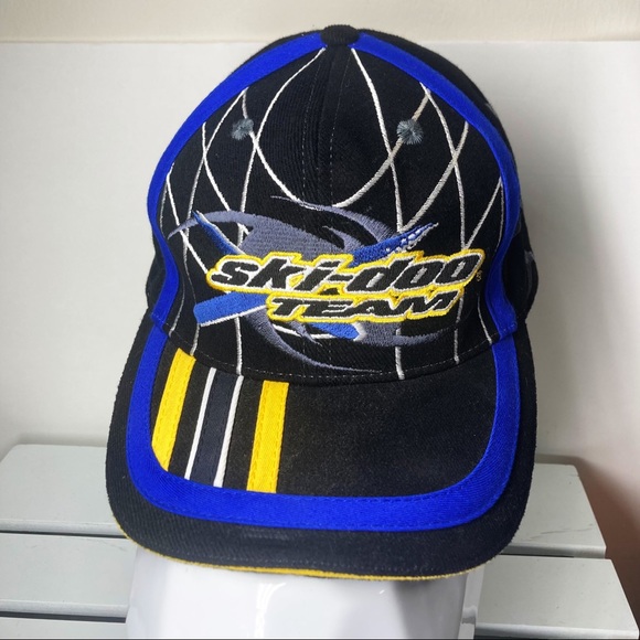 Ski-Doo snowmobile OEM New X Team baseball cap hat adjustable size EUC - Picture 1 of 5